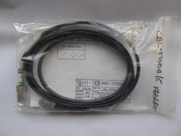 CBL-MOD8/5 MotionDATA cable CPU/CPU made by ORMEC USA - Image 2