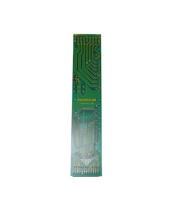 We have sold and supported the whole 60WKS, 64WKS, 65WKS, 66WKS and 67WKS ranges of drives since 1987! This R60WKSMB motherboard is suitable for the whole of the Kollmorgen Seidel 60WKS range of drives. It is used and fully functional. The motherboard is suitable for mounting in a 6HU rack.